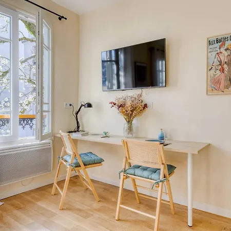 Hébergement de vacances Moderne - 2p- Belleville Paris